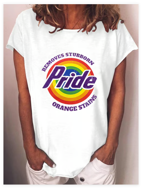 Pride Removes Stubborn Orange Stains T-Shirt