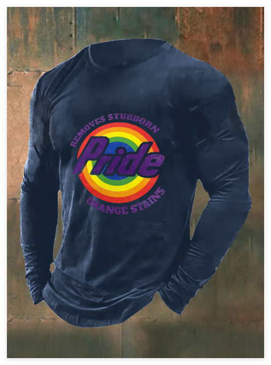 Pride Removes Stubborn Orange Stains Sweatshirt
