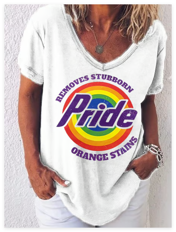 Pride Removes Stubborn Orange Stains T-Shirt