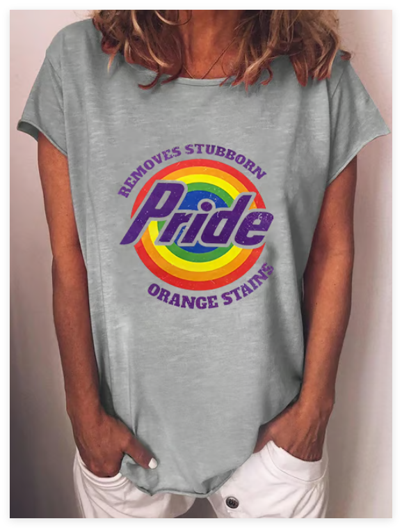 Pride Removes Stubborn Orange Stains T-Shirt