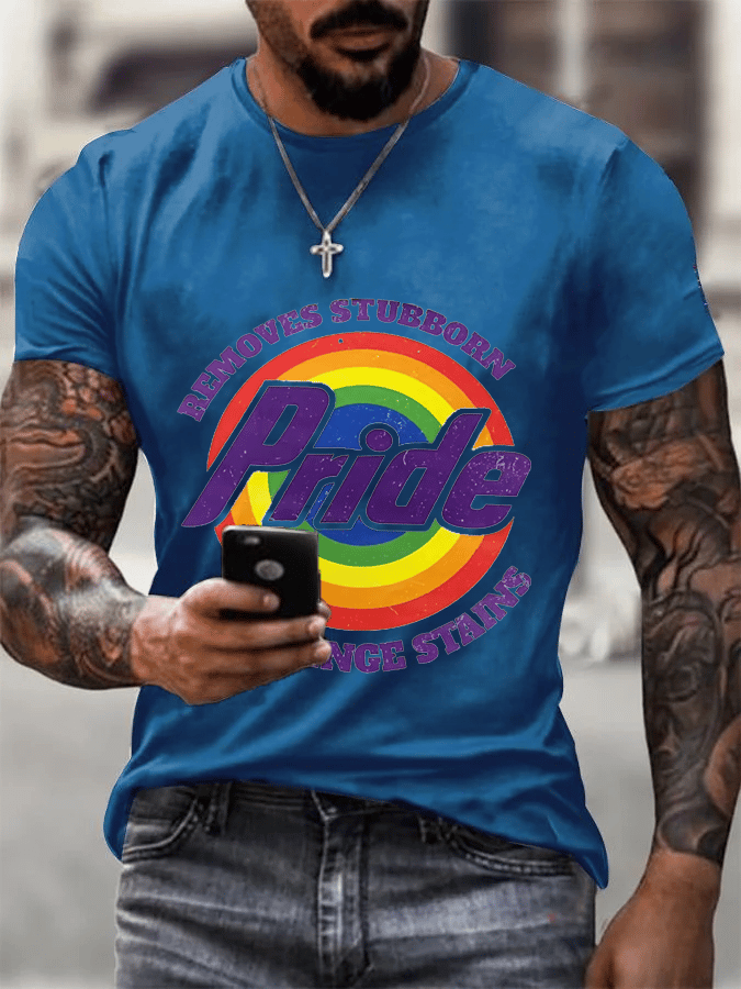 Pride Removes Stubborn Orange Stains Shirt