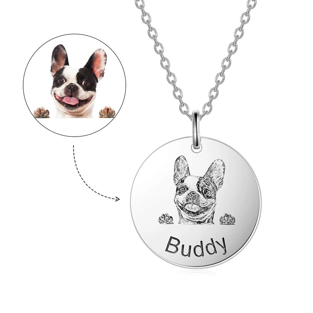 Pet Photo Necklace