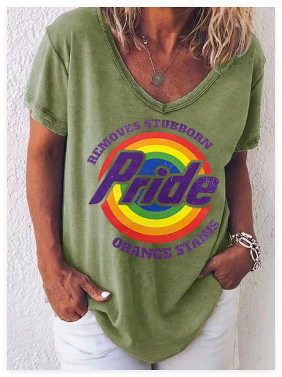 Pride Removes Stubborn Orange Stains T-Shirt