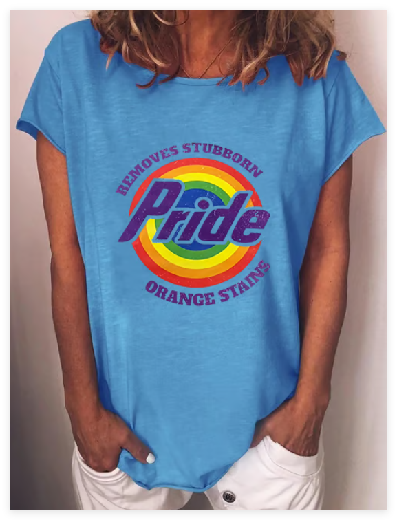 Pride Removes Stubborn Orange Stains T-Shirt