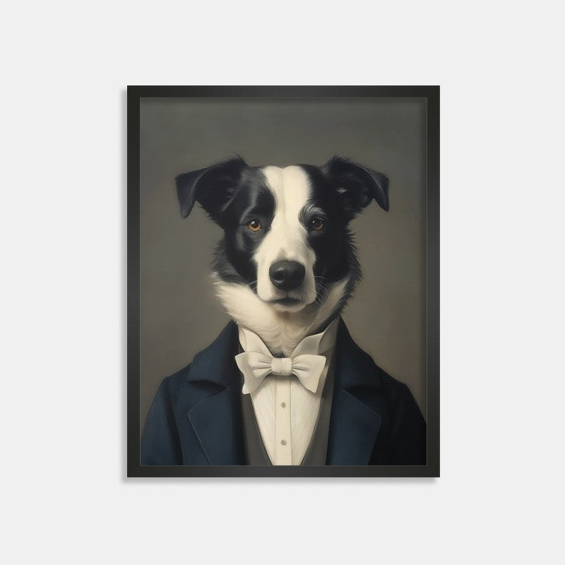 Pet Art Photo Frame - The Gentleman