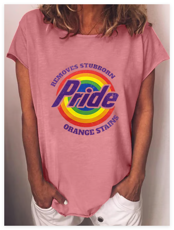 Pride Removes Stubborn Orange Stains T-Shirt