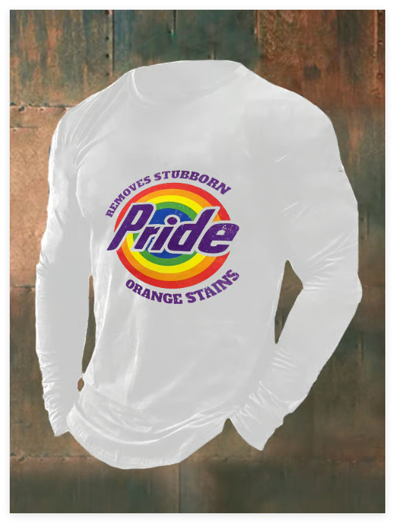 Pride Removes Stubborn Orange Stains Sweatshirt