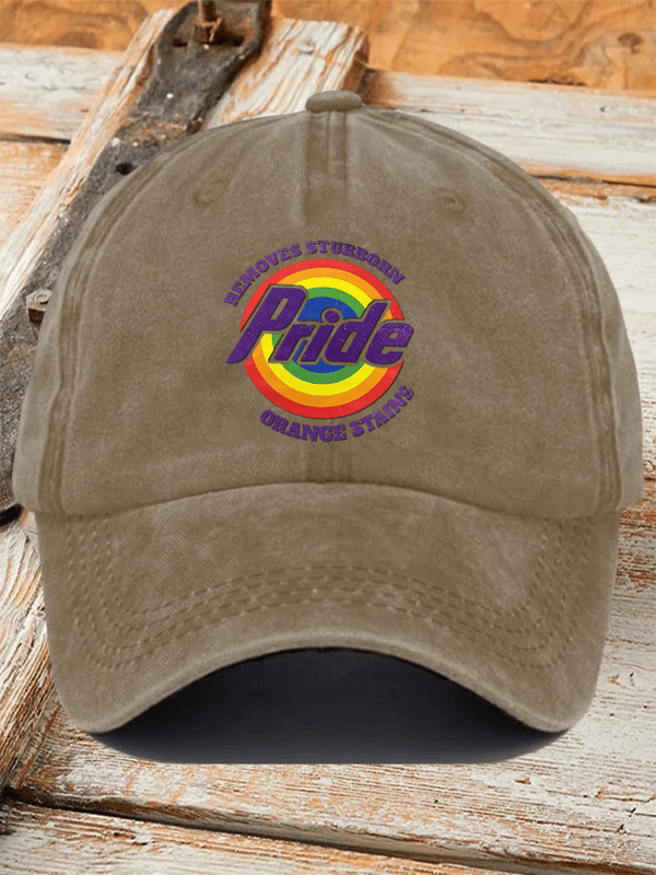 Pride Removes Stubborn Orange Stains Cap