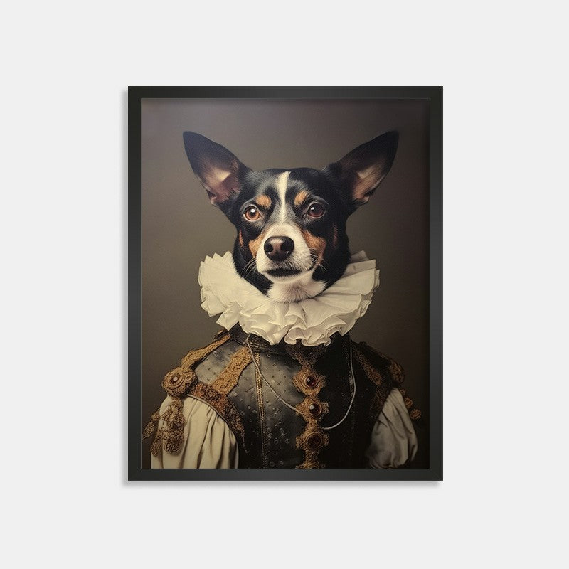 Pet Art Photo Frame - The Noble