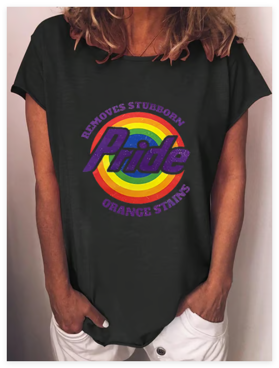 Pride Removes Stubborn Orange Stains T-Shirt