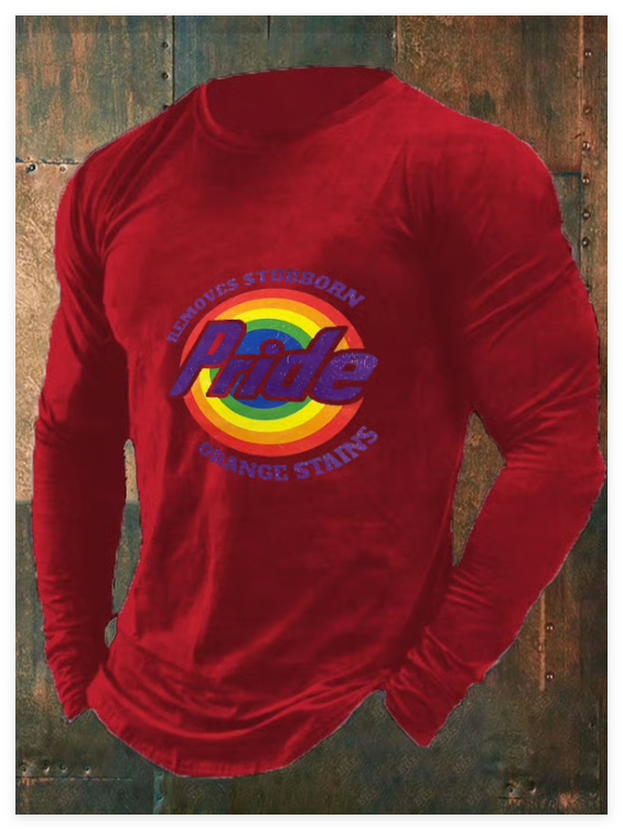 Pride Removes Stubborn Orange Stains Sweatshirt