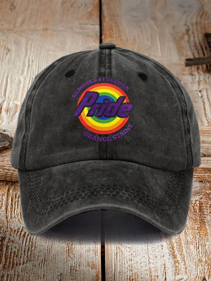 Pride Removes Stubborn Orange Stains Cap
