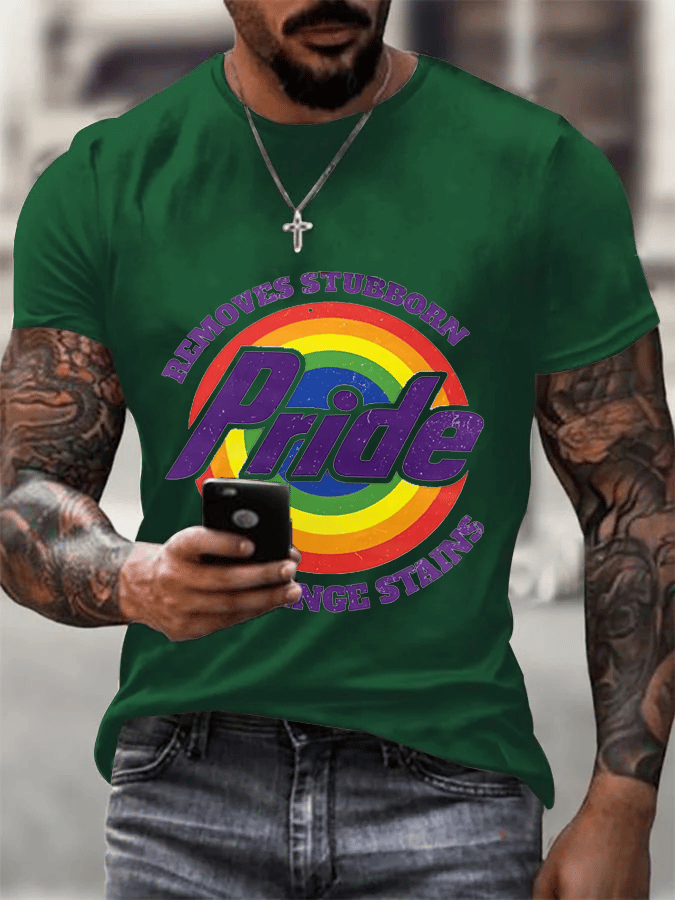 Pride Removes Stubborn Orange Stains Shirt