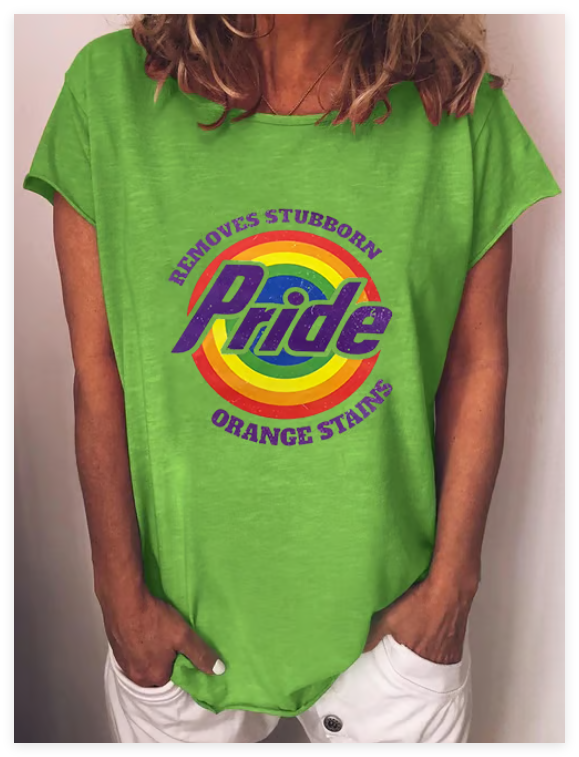 Pride Removes Stubborn Orange Stains T-Shirt