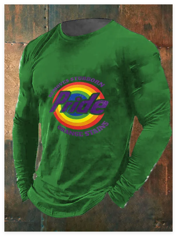 Pride Removes Stubborn Orange Stains Sweatshirt