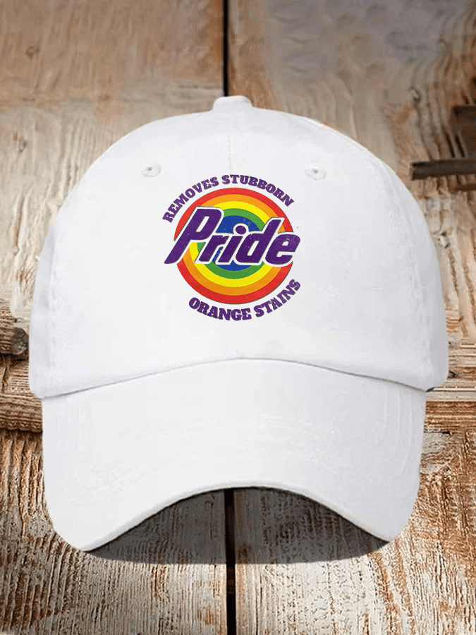 Pride Removes Stubborn Orange Stains Cap