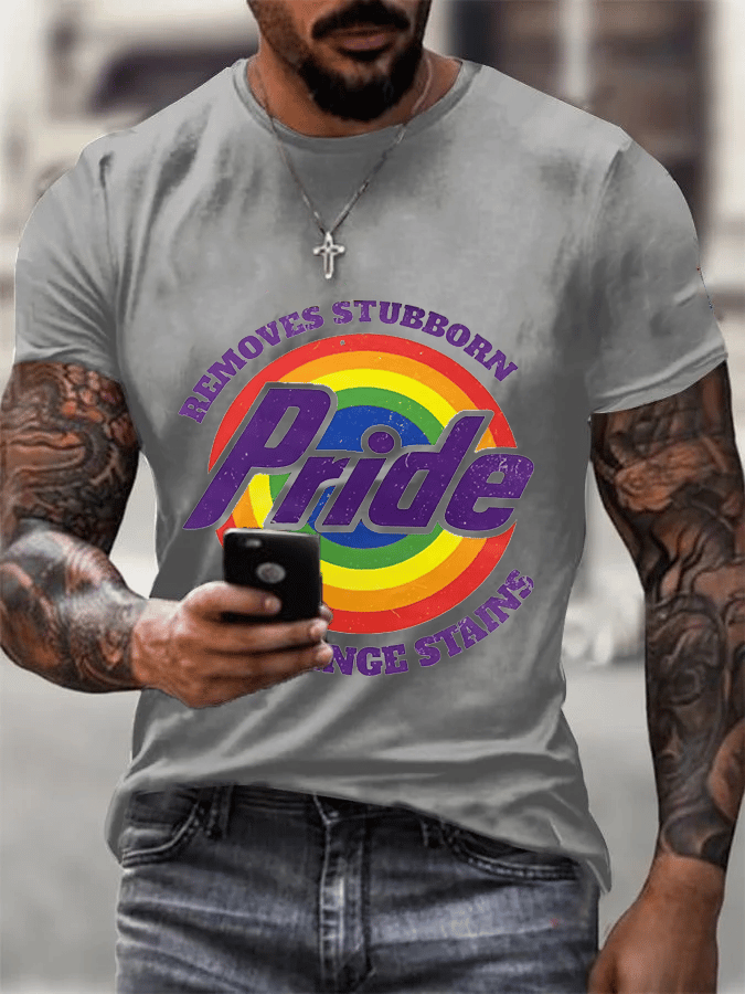 Pride Removes Stubborn Orange Stains Shirt