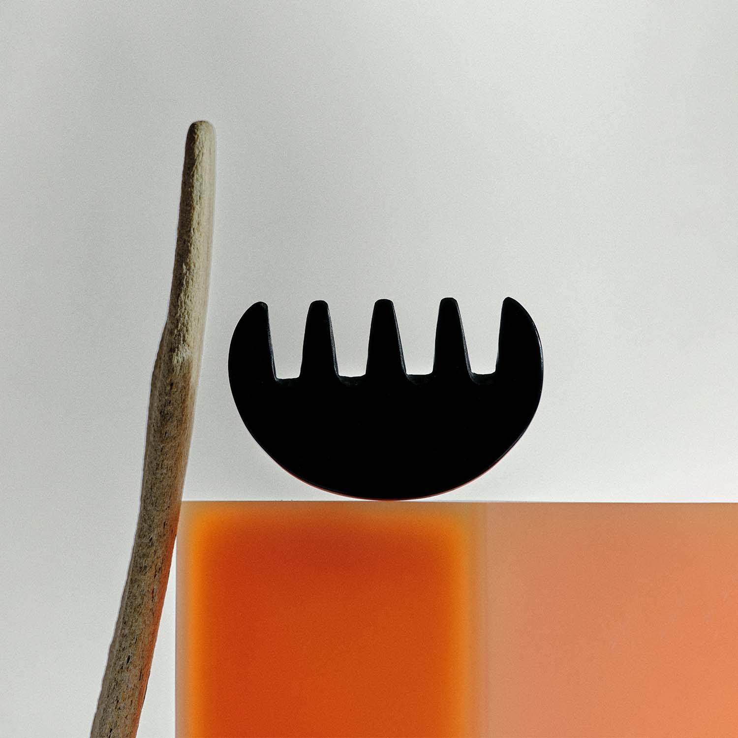 LIMITED EDITION Scalp Comb - Nephrite