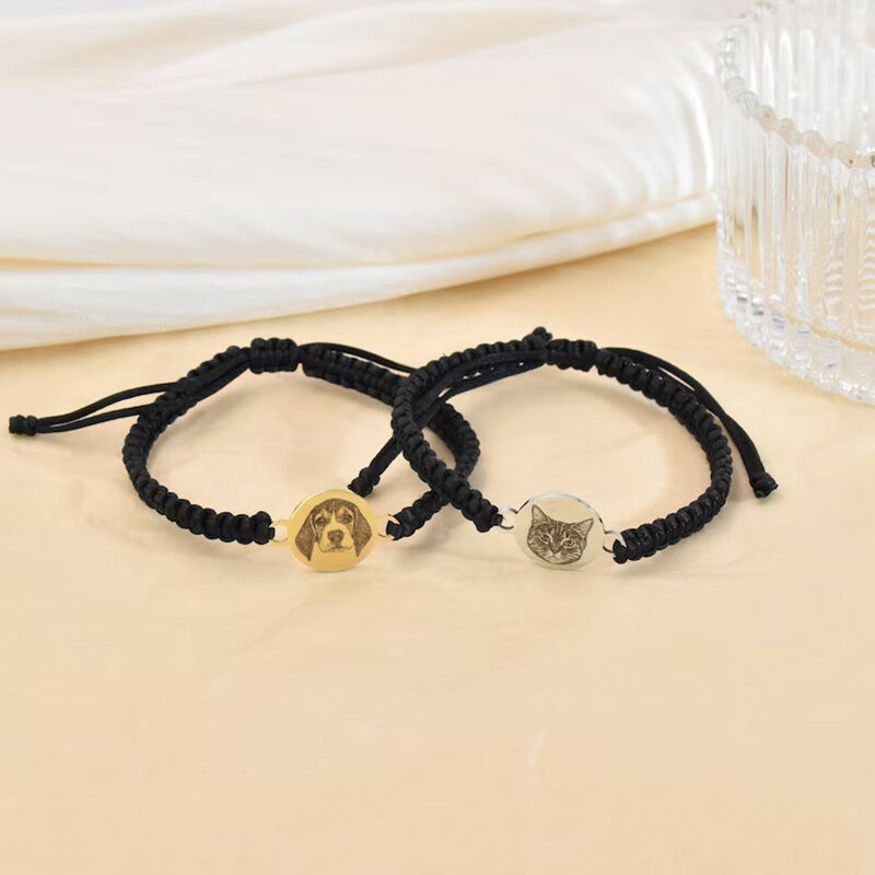 Custom Picture Bracelets Perfect Christmas Gift for Pet Lovers