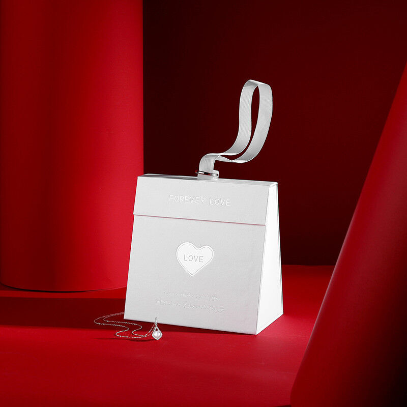 Creative Triangle Portable Jewelry Box Exquisite Valentine's Day Gift For Her